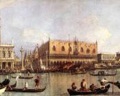 卡纳莱托 : Palazzo Ducale and the Piazza di San Marco